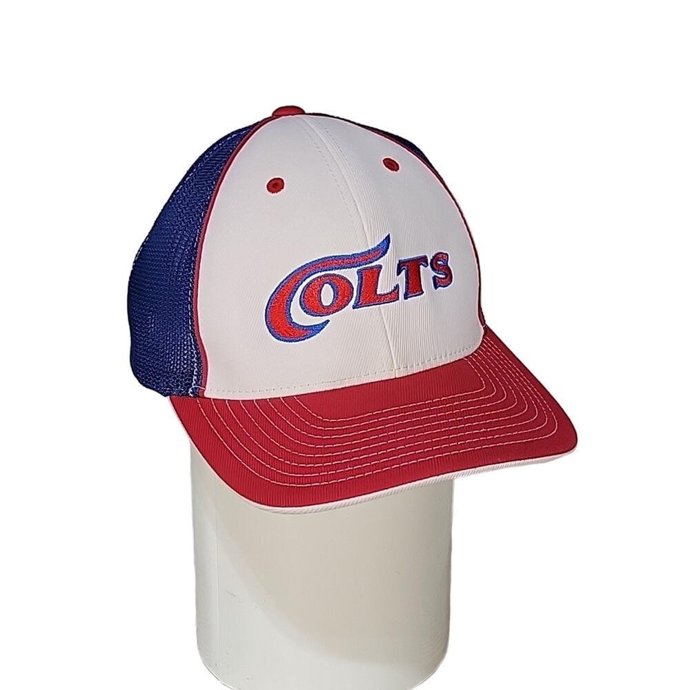 Pacific Headwear Pro Model Colts Trucker Hat, L/XL